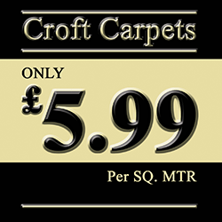 Croft Carpets price card 1